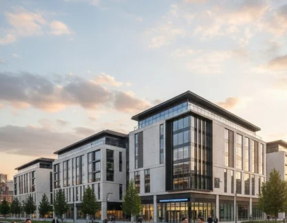 Manchester Ticari Alan Projesi Teslim Edildi